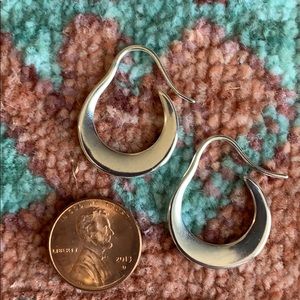 James Avery Crescent Ear Hooks